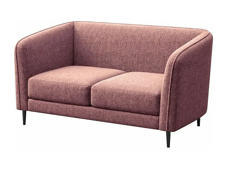 Canapé 2 places Galbe Rose