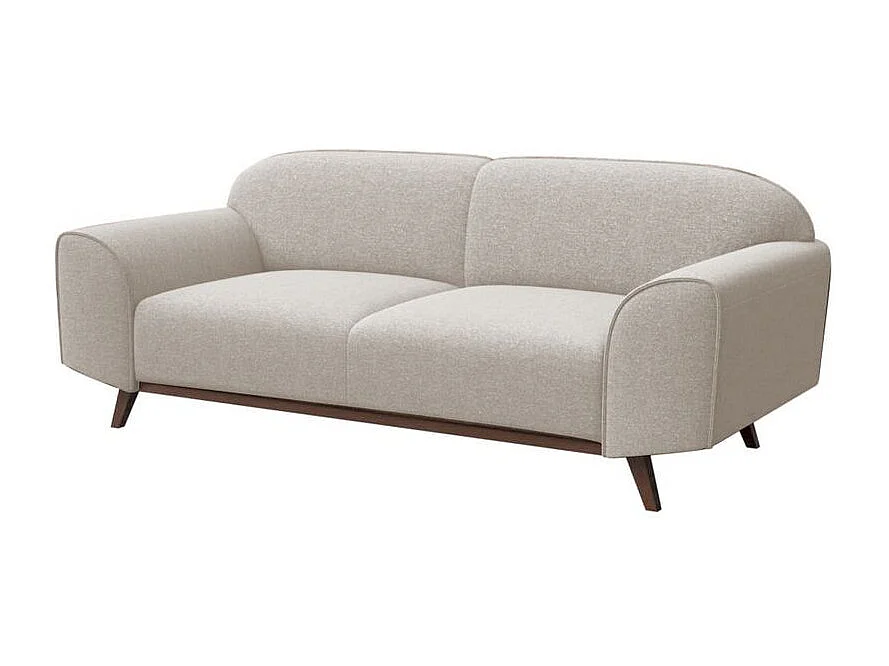 Canapé 2 places vintage beige Nesbo