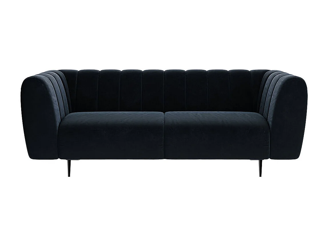 Canapé 3 places Shel bleu marine