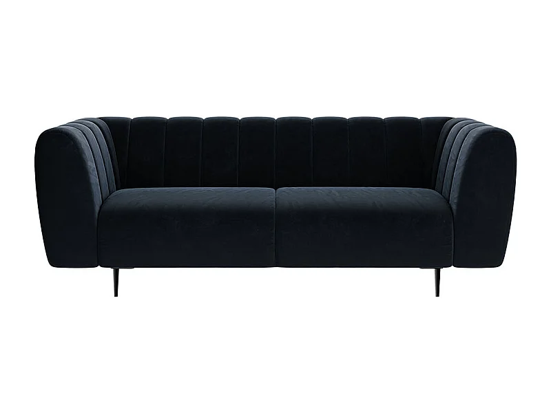 Canapé 3 places Shel bleu marine