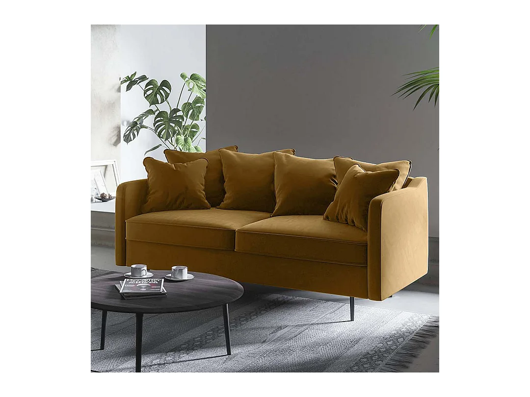 Canapé 2 places Esme miel