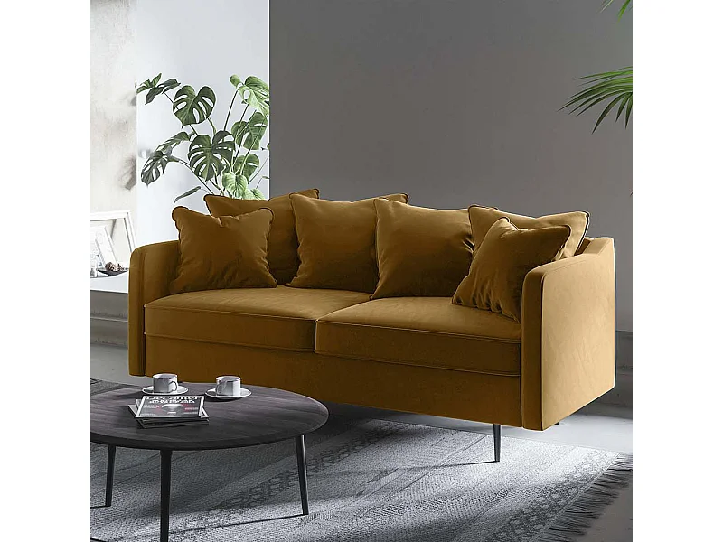 Canapé 2 places Esme miel