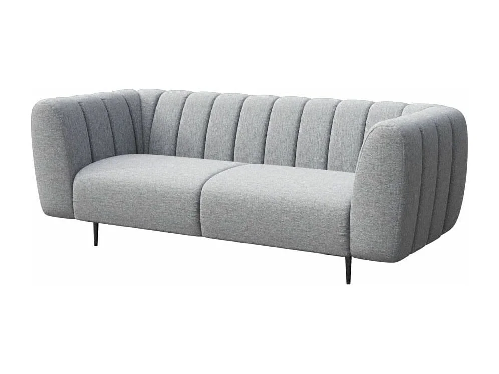 Canapé 3 places Shel - Gris clair