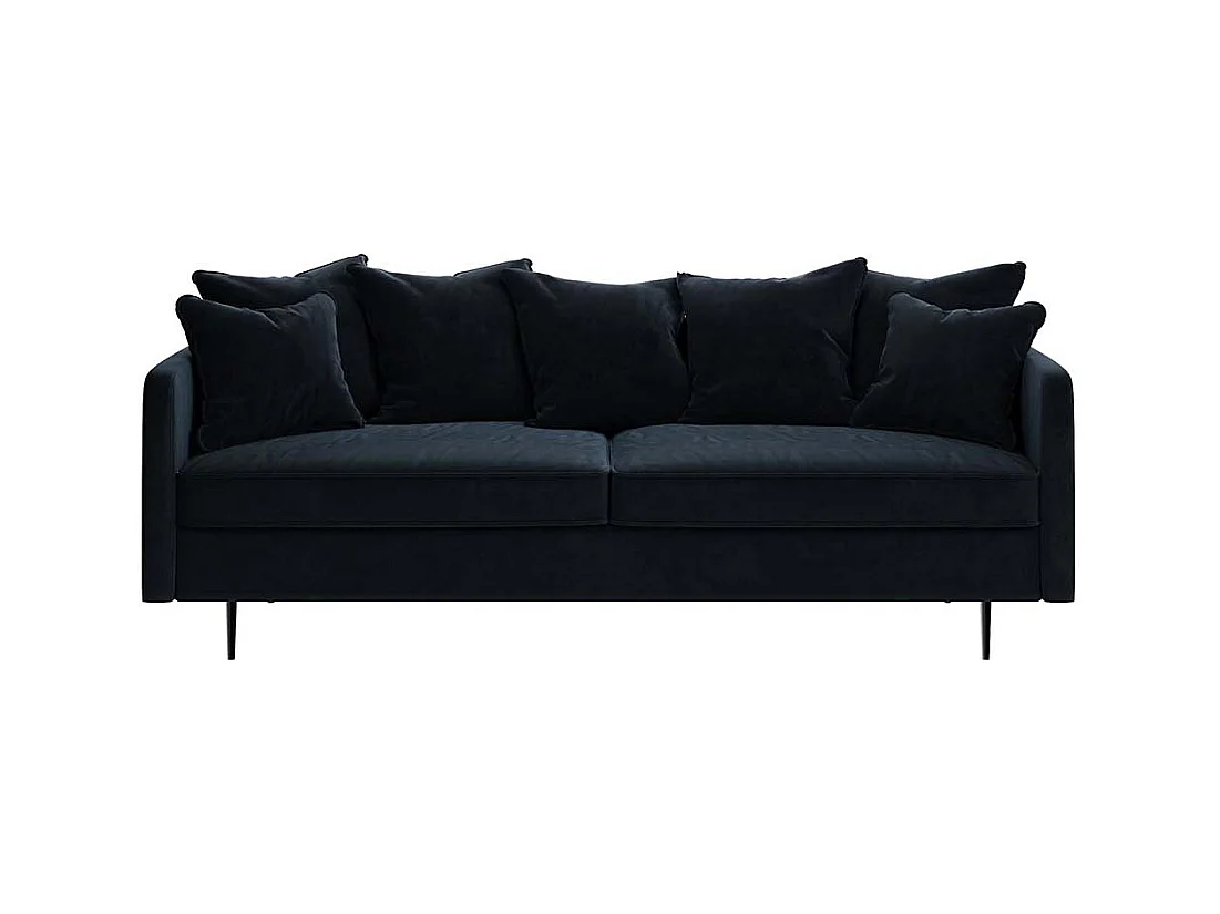 Canapé 3 places Esme bleu marine