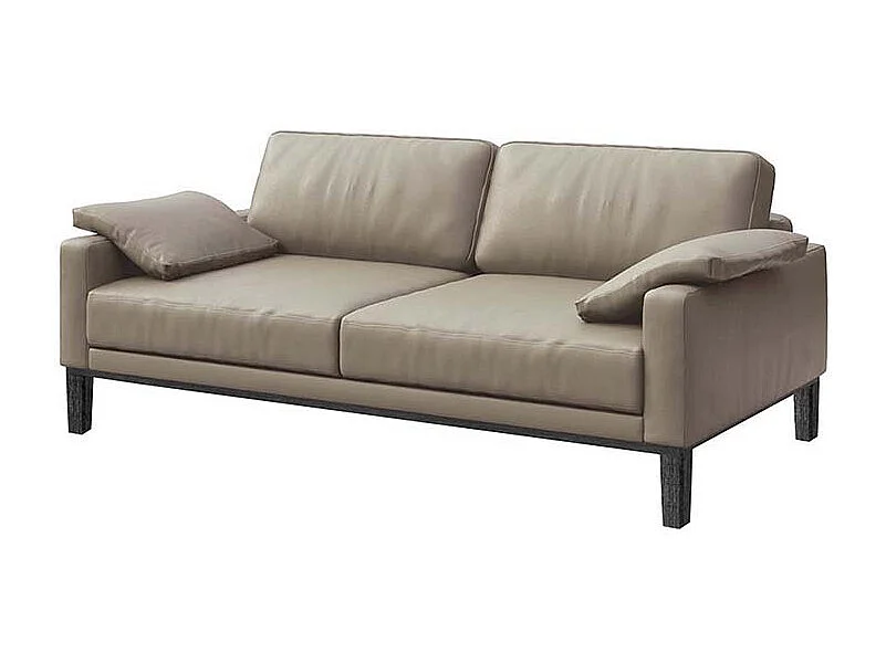 Canapé 2 places Musso gris fossile