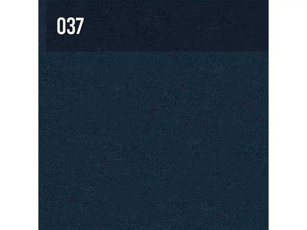 Mesonica Canapé 3 places en polyester bleu marine foncé