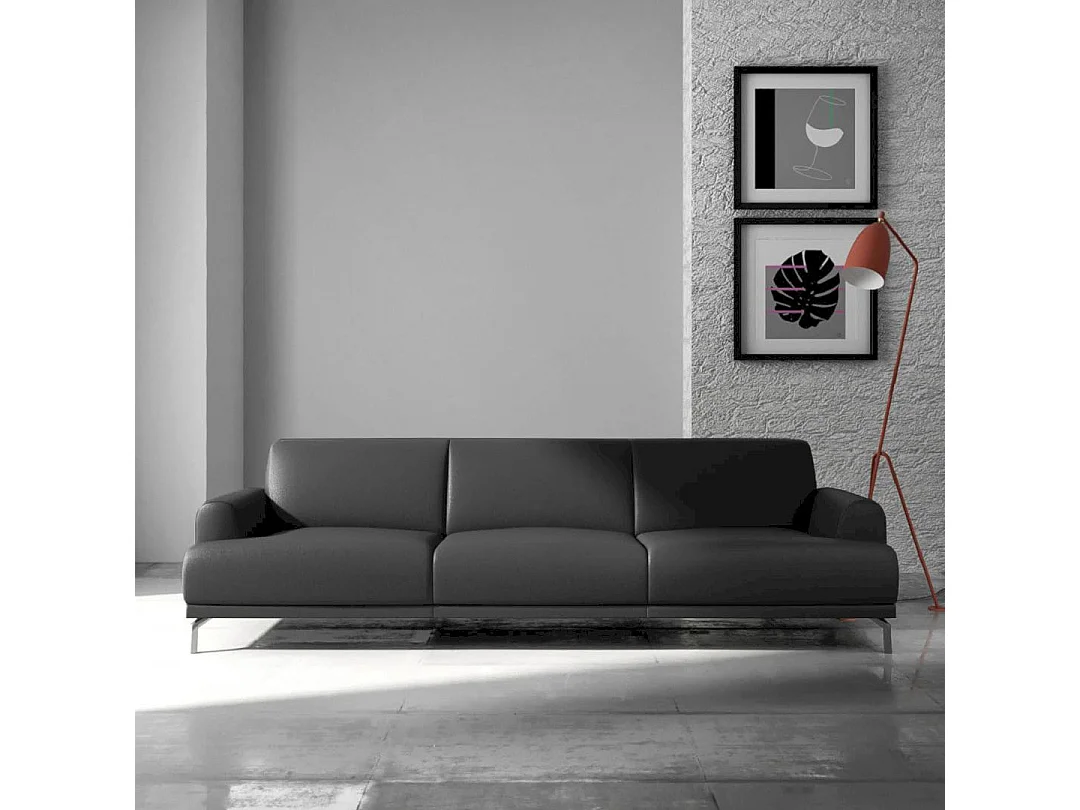 Canapé Puzo ombre gris