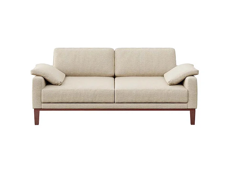 Canapé 2 places Musso beige clair