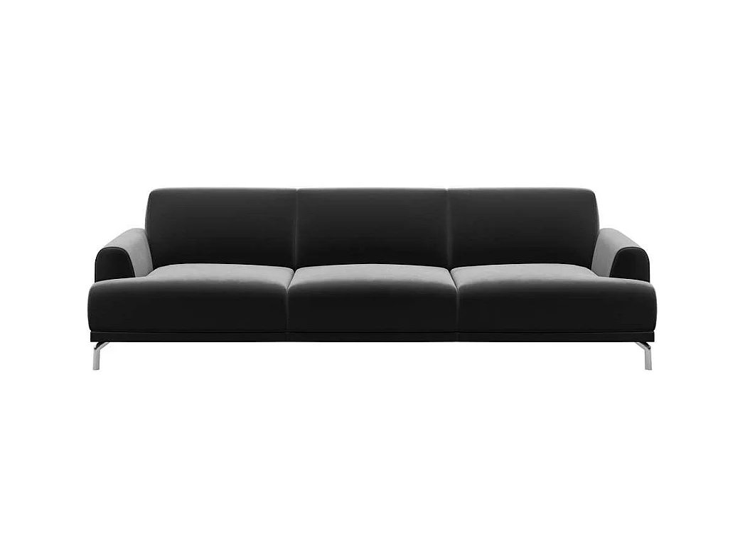 Canapé Puzo gris très foncé