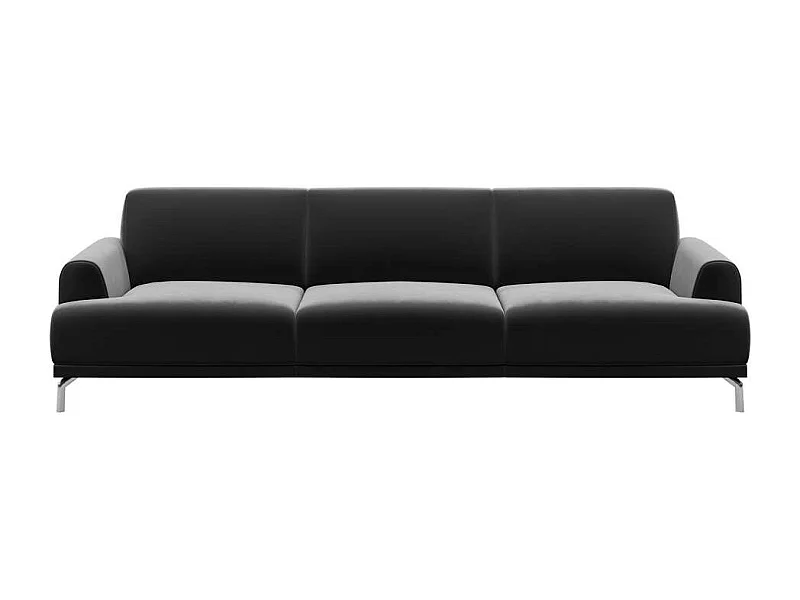 Canapé Puzo gris très foncé