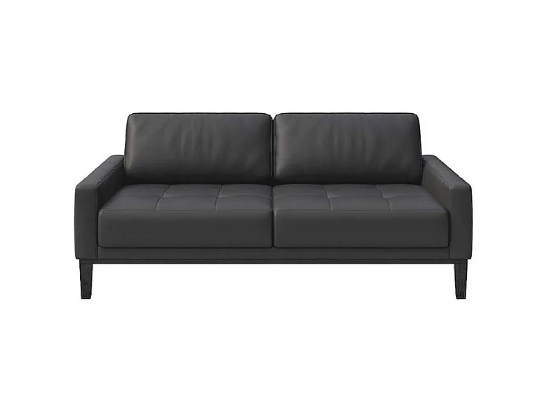 Canapé 3 places matelassé Musso ombre gris