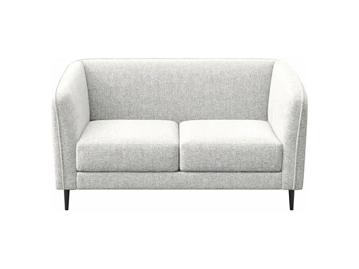 Canapé 2 places Galbe beige clair