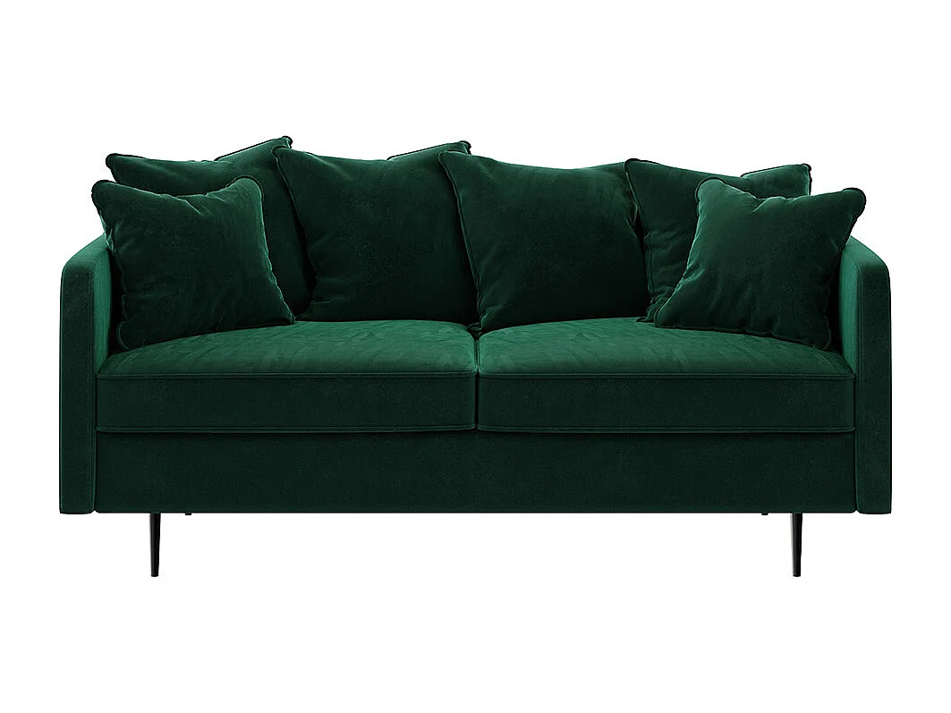 Canapé 2 places Esme vert profond