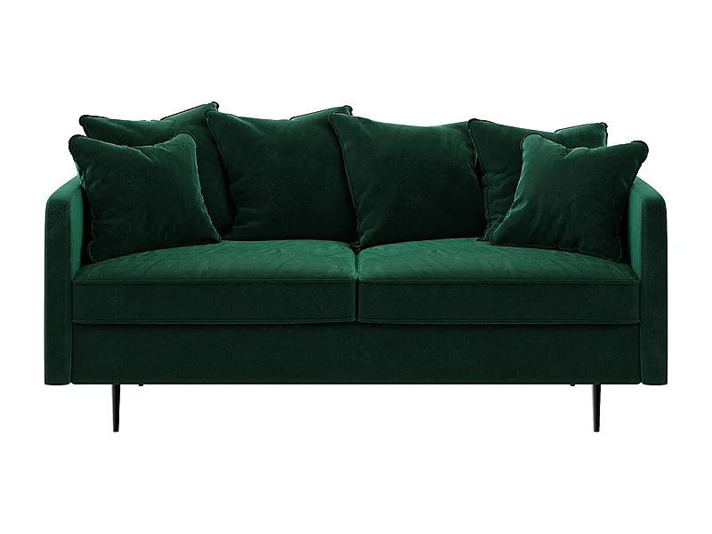 Canapé 2 places Esme vert profond