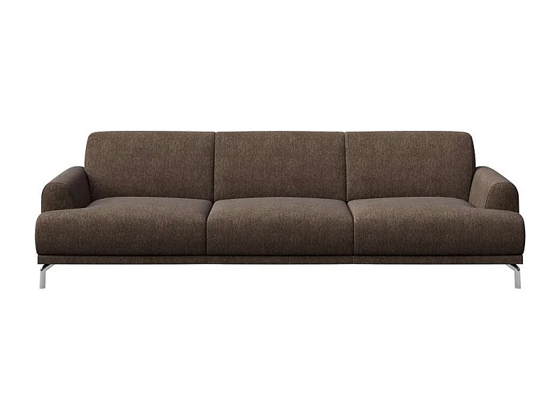 Canapé Puzo brun foncé