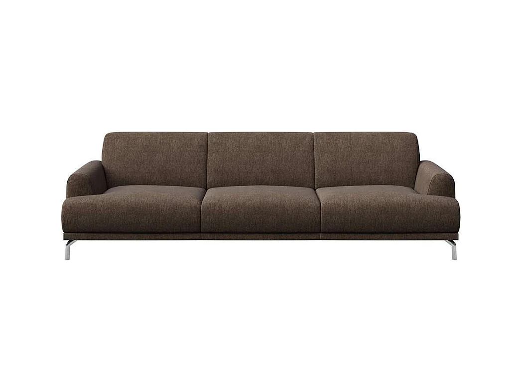 Canapé Puzo brun foncé