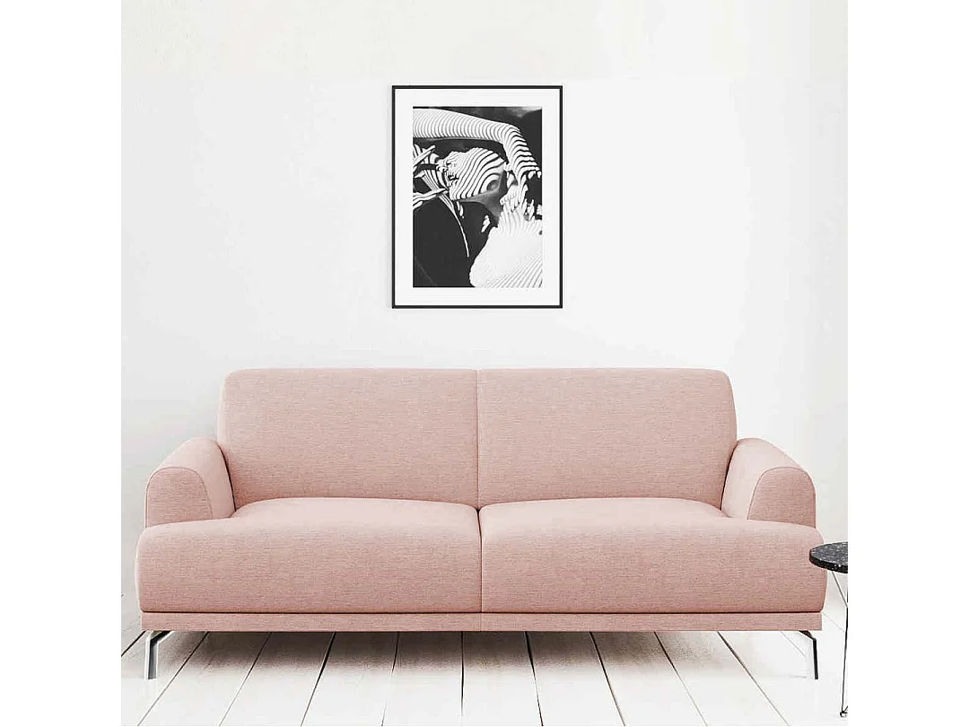 Canapé 2 places Puzo rose