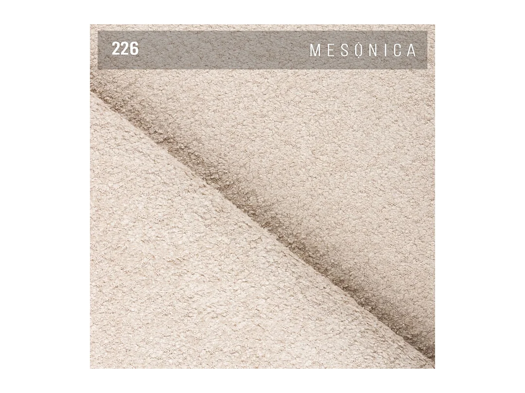 Canapé méridienne Lumine Beige gauche