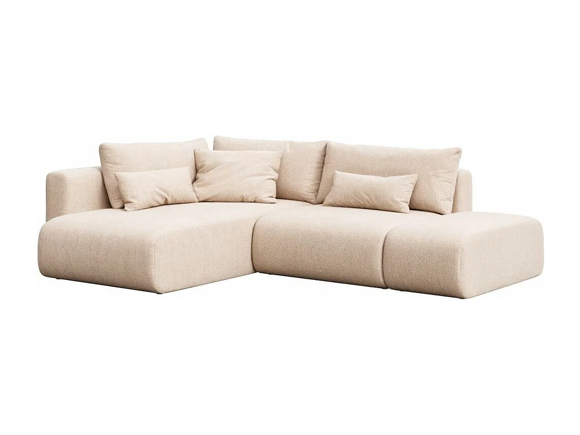 Canapé méridienne Lumine Beige gauche