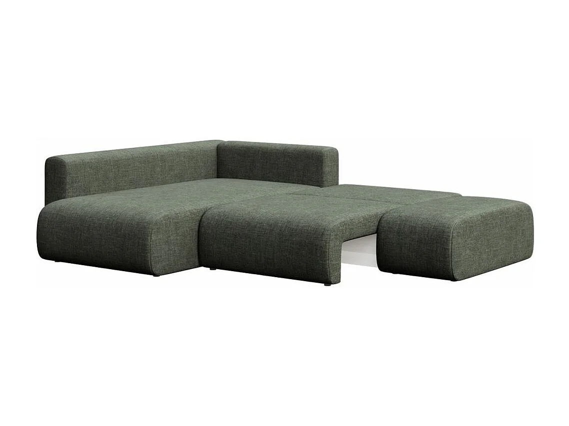 Canapé méridienne Lumine Vert gauche