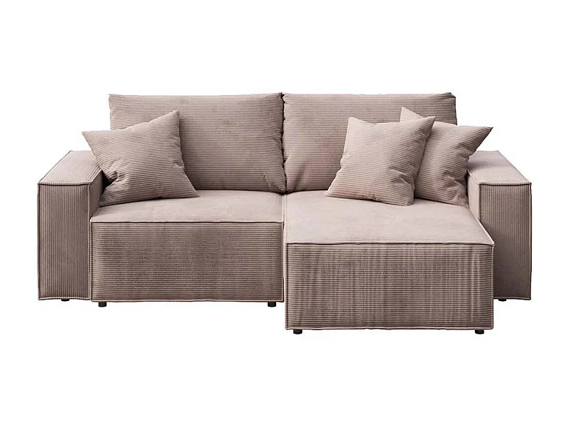 Melow chaise longue slaapbank - corduroy beige