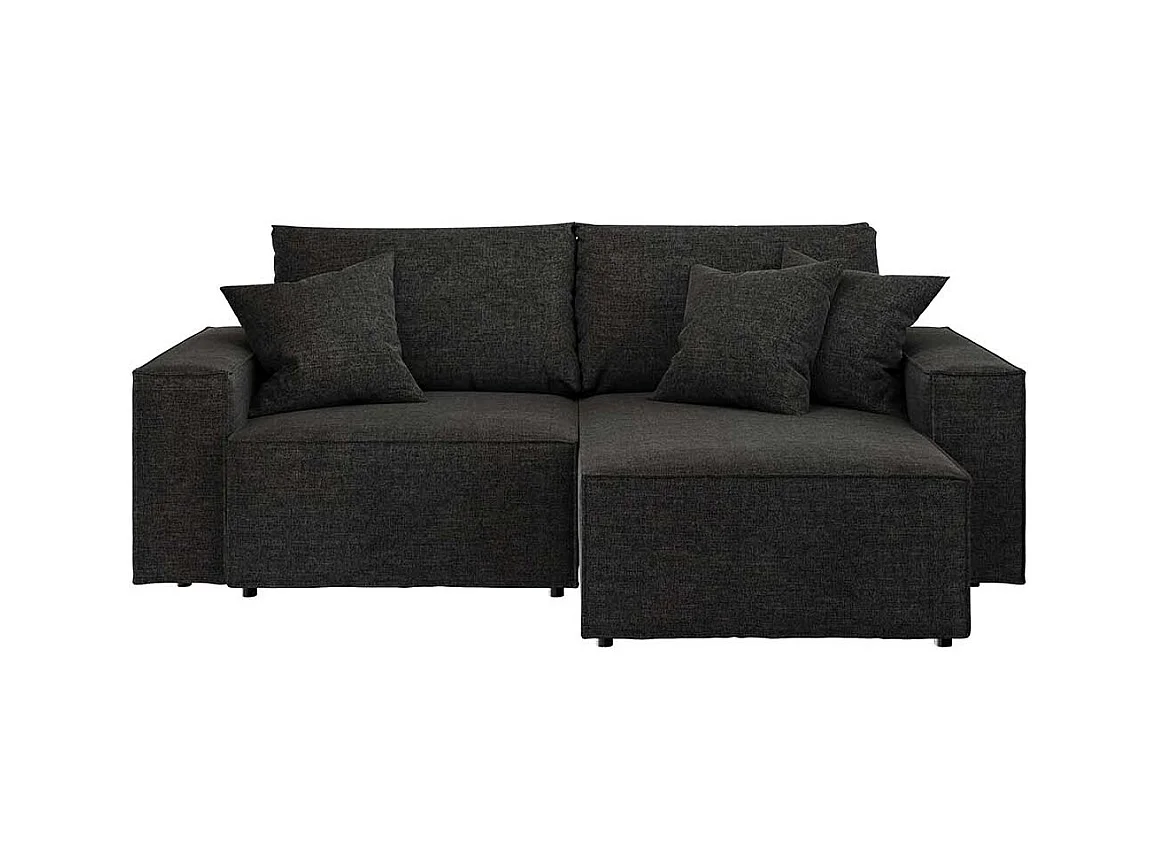 Canapé d'angle lit Melow anthracite