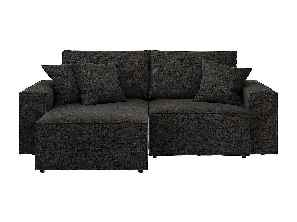 Canapé d'angle lit Melow anthracite