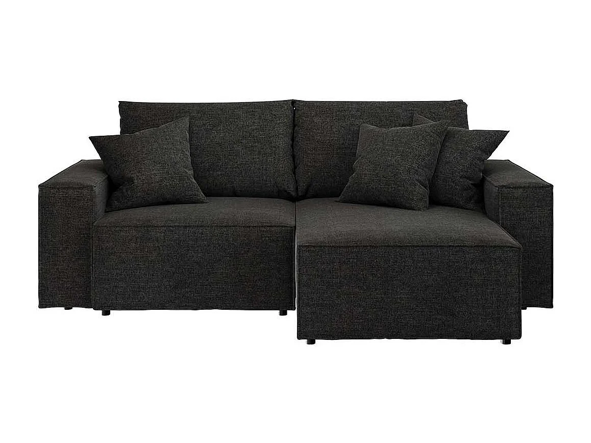 Canapé d'angle lit Melow anthracite