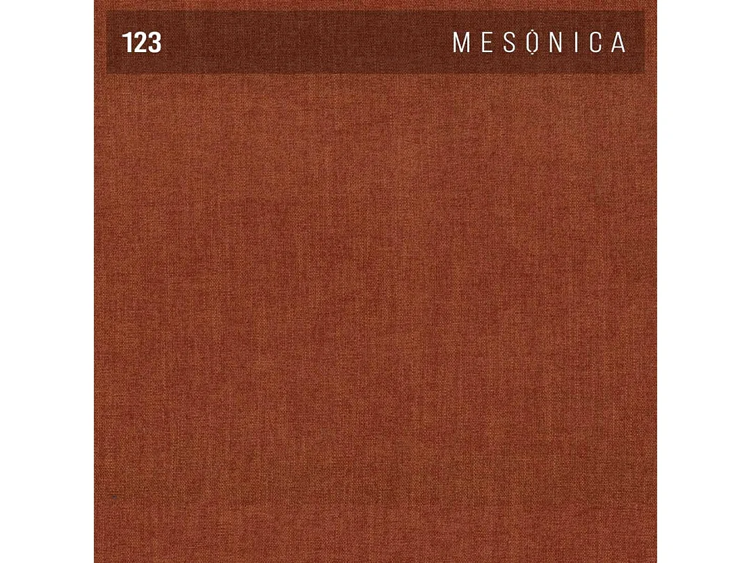 Lumine Clay orange Canapé méridienne gauche