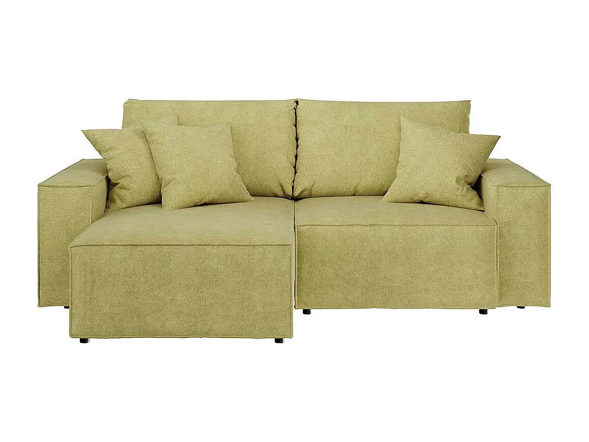 Canapé d'angle lit Melow olive