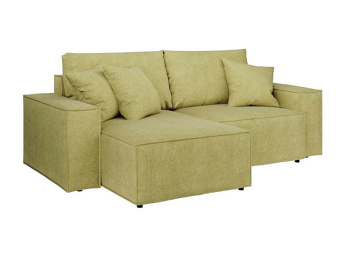 Canapé d'angle lit Melow olive