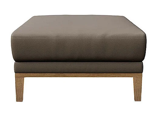 Pouf Musso Cèdre brun