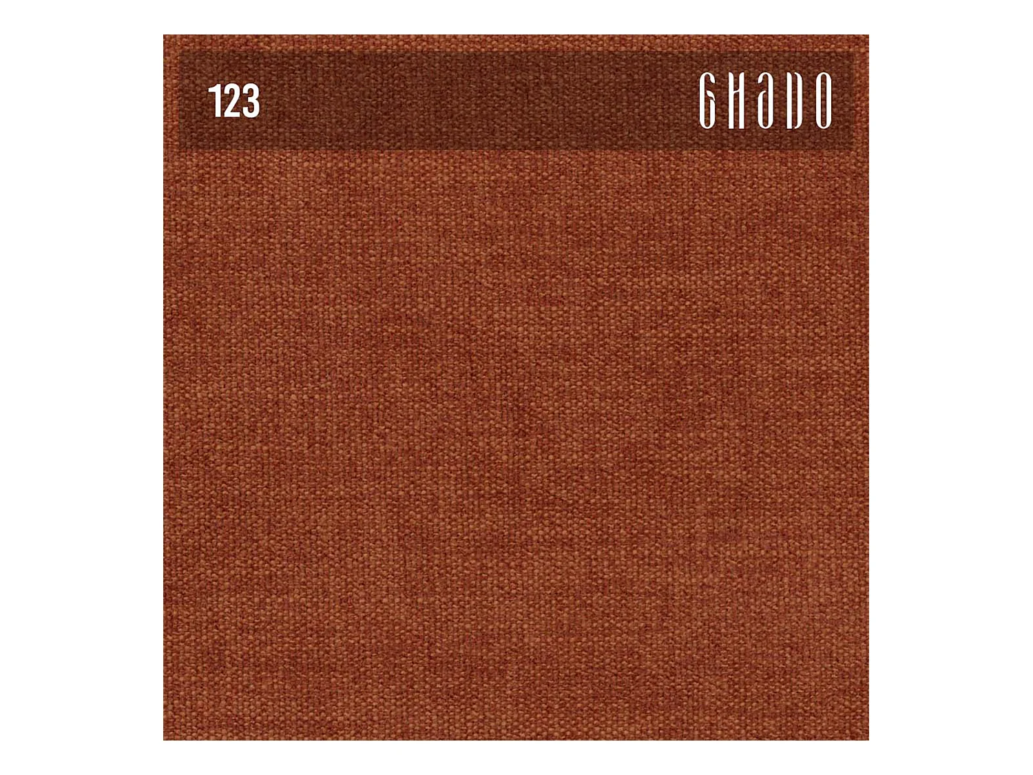 Pouf orange argile Melow