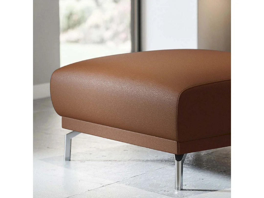 Pouf Puzo Brun de cannelle