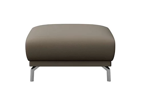 Pouf Puzo Cèdre brun