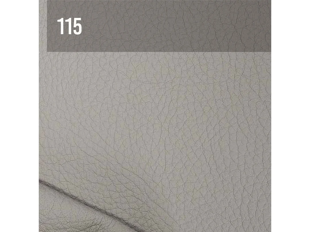 Mesonica Pouf en cuir naturel brun cèdre