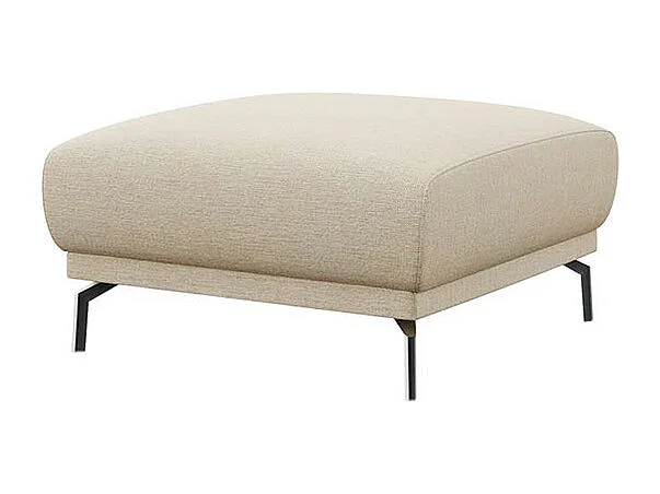 Pouf Puzo beige clair