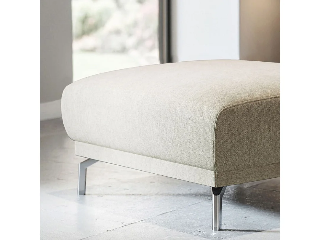 Pouf Puzo beige clair
