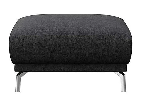 Mesonica Pouf en polyester gris foncé