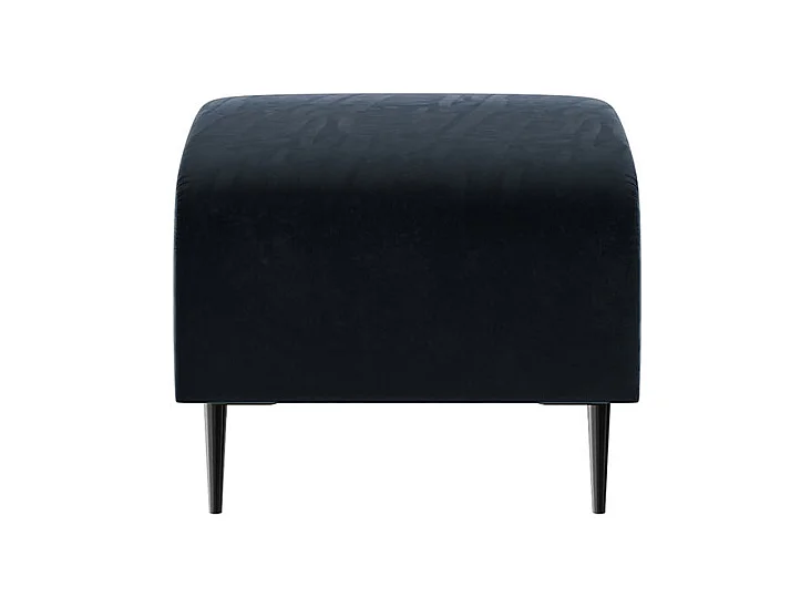 Pouf Shel bleu marine