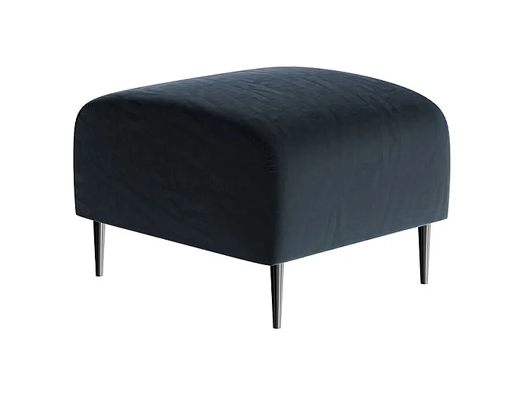 Pouf Shel bleu marine