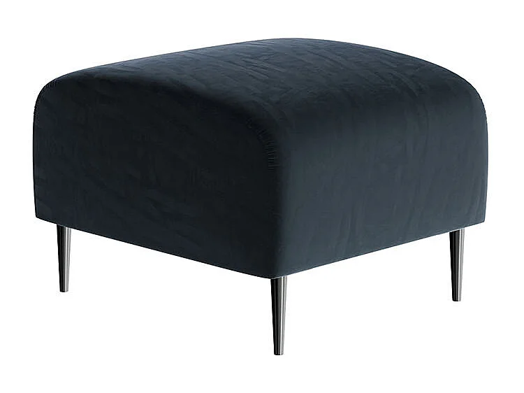 Pouf Shel bleu marine