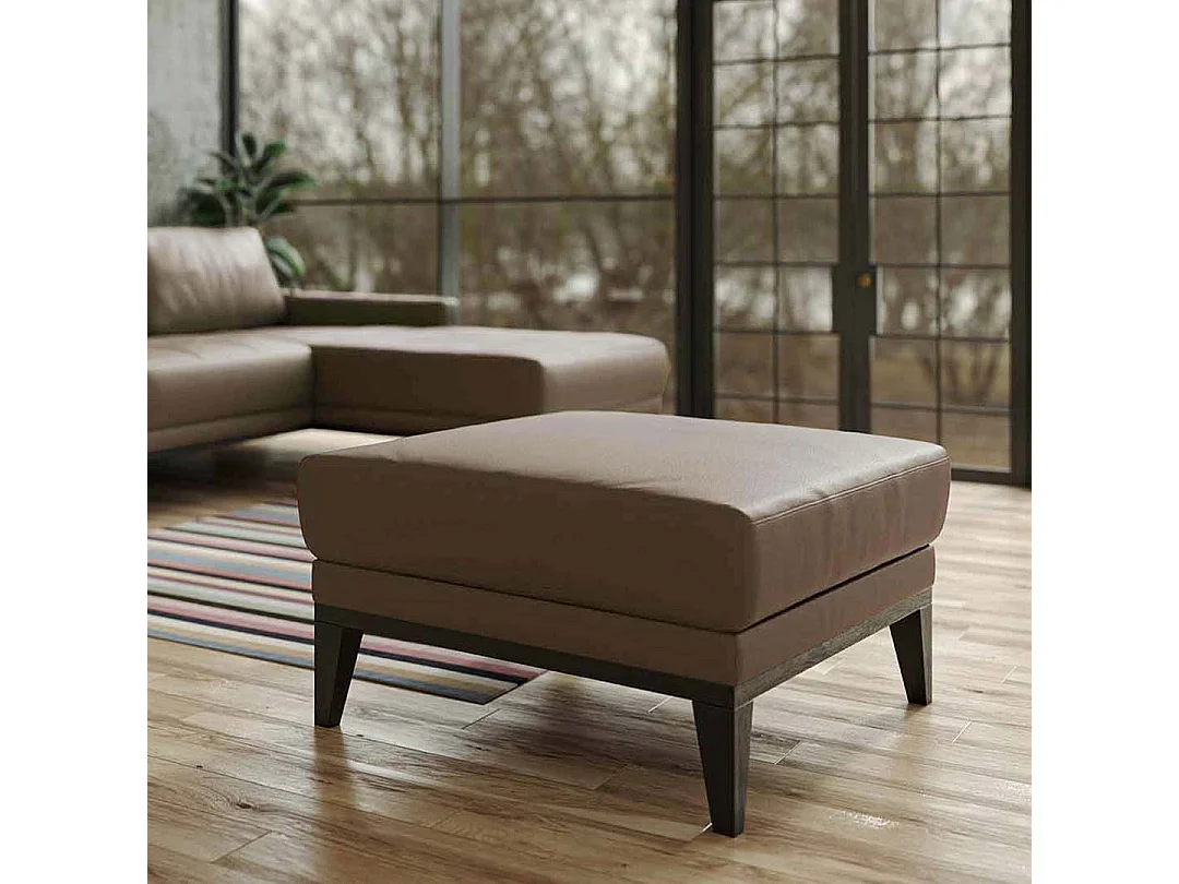 Pouf Musso Gris fossile