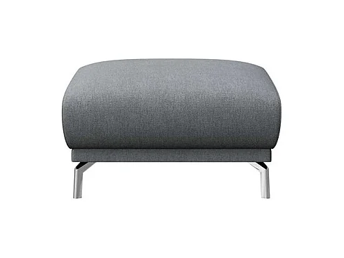 Pouf Puzo gris clair