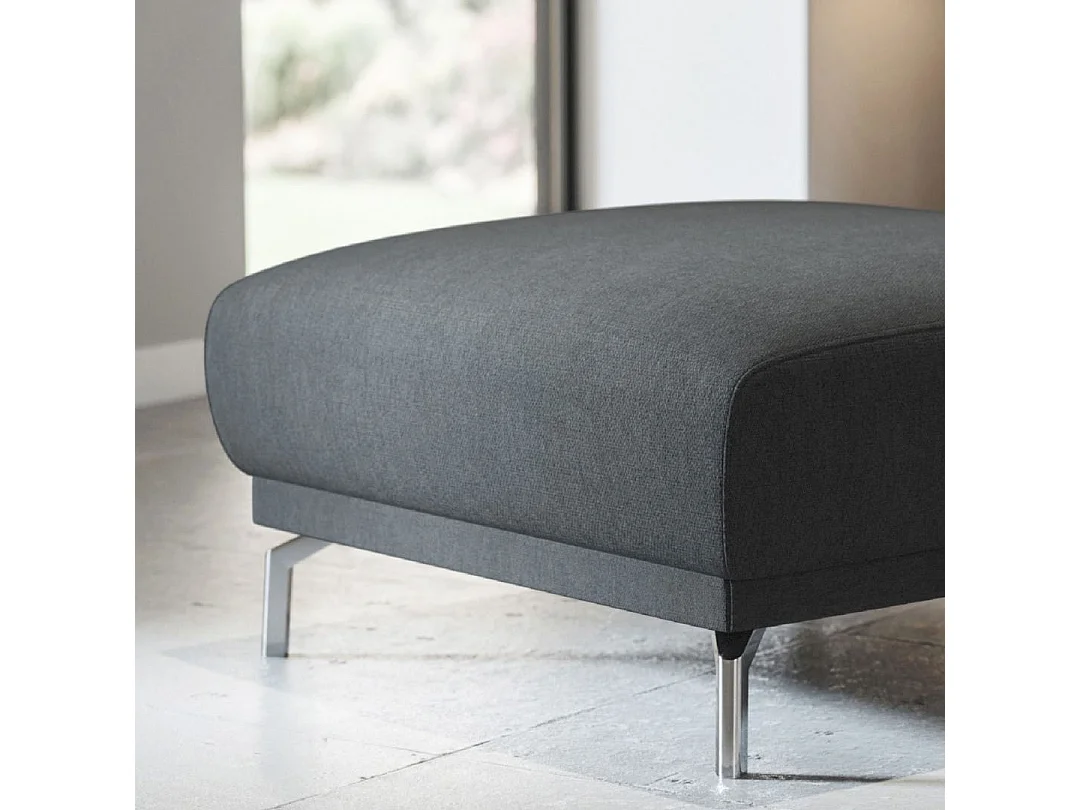 Pouf Puzo gris clair