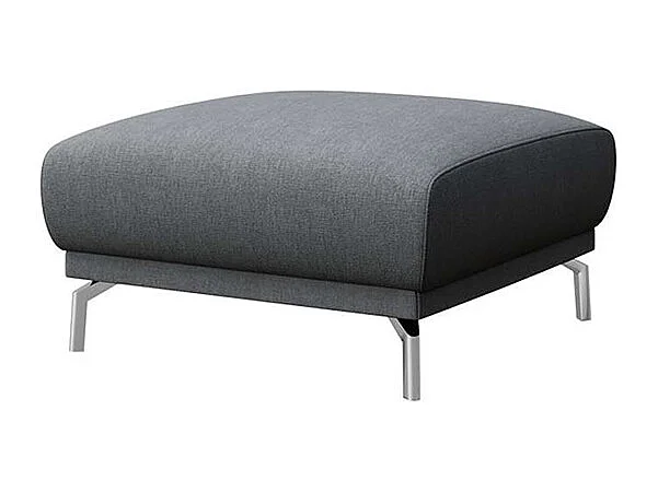 Mesonica Pouf en polyester gris clair