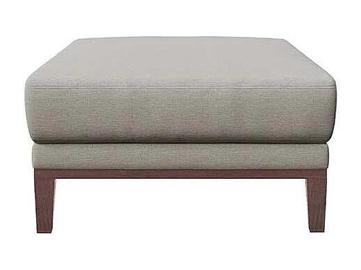 Pouf Musso gris très clair