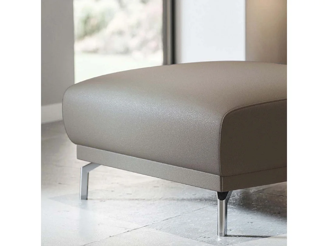 Pouf Puzo Gris fossile