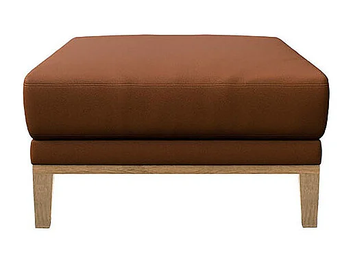 Pouf Musso Brun de cannelle