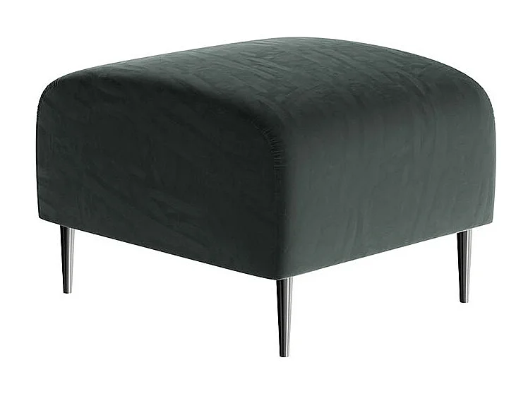 Pouf Shel gris foncé